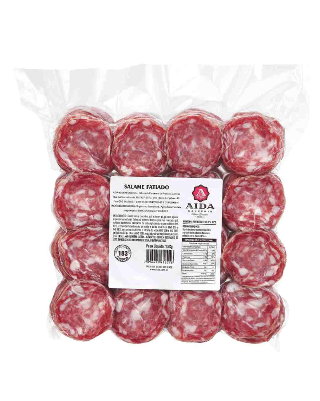 Salame Fat Aida 1kg